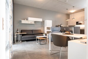 90-cm flat-screen TV with satellite channels, TV, heated floors - Refugium am Wasserturm (Emsdetten)