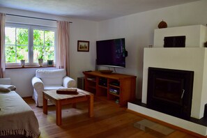 TV, fireplace - Vacation in the Spreewald in the big house (Burg (Spreewald))