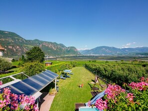 Terrace/patio - Lovely apartment for 5 people with WIFI, pool, TV and patio (Andriano)