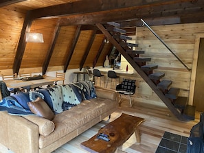 TV connectée, cheminée