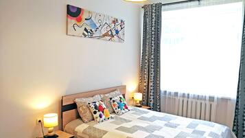 1 Schlafzimmer, Bügeleisen/Bügelbrett, kostenloses WLAN, Bettwäsche