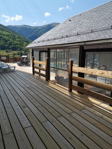 AppartT2 39M2 ARREAU from 50 € / night min 7 nights with summer pool 6 pers