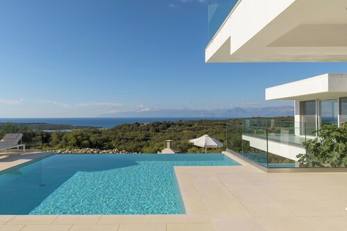 Villa Arete - Villa am Meer mit Pool auf der Insel Korfu, Griechenland
