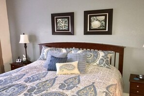 4 bedrooms, iron/ironing board, travel crib, WiFi