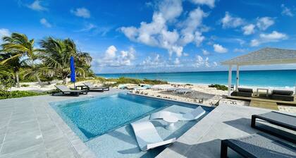 Experience Pure Serenity on a Private Ocean Front Villa w/ Heated Pool & Gazebo