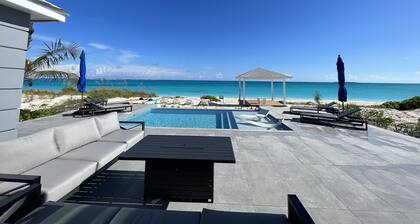 Experience Pure Serenity on a Private Ocean Front Villa w/ Heated Pool & Gazebo