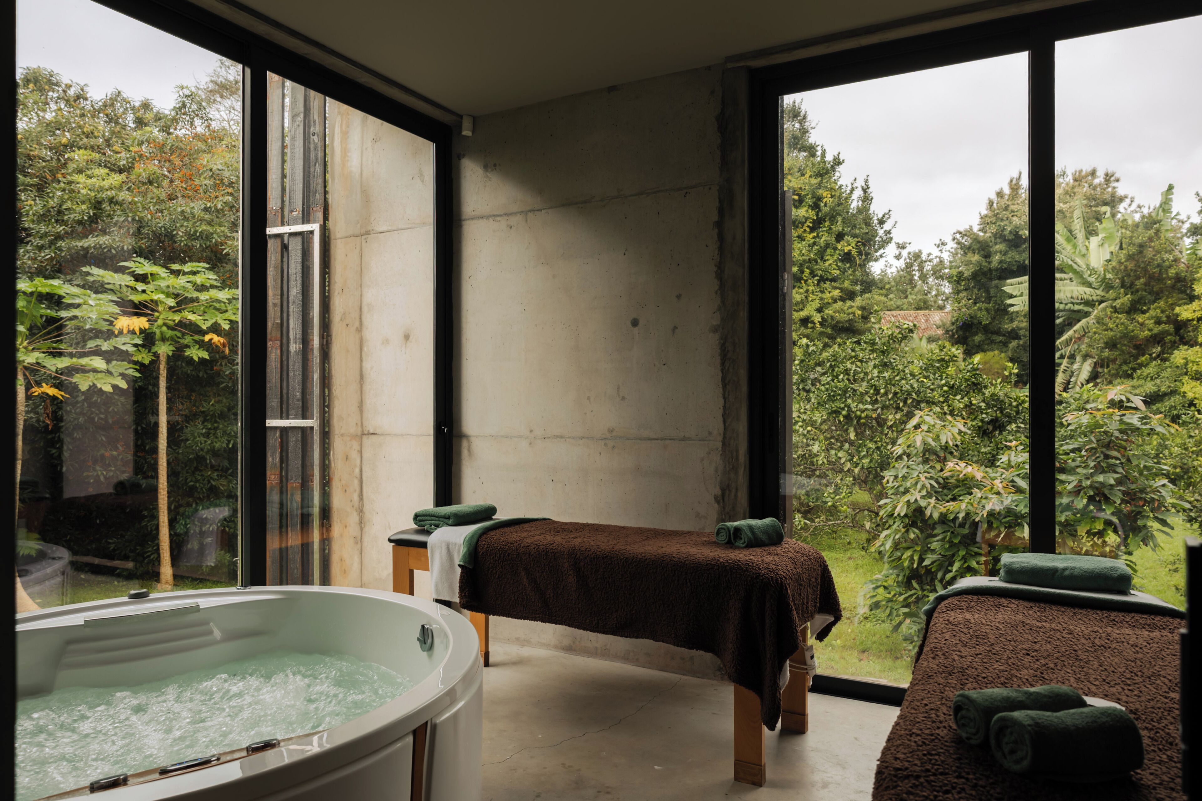 Behandlingsrum för par, bastu, ångbastu och turkiskt bad/hamam