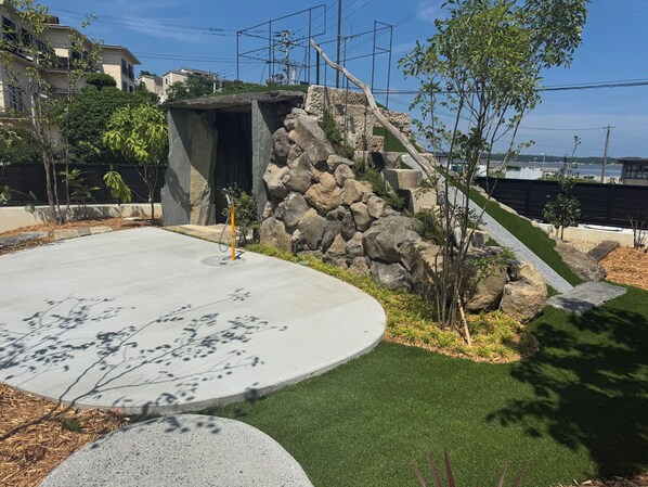 Enceinte de l’hébergement