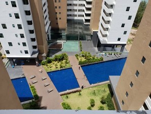 Outdoor pool - D'wharf Residence PD Waterfront Family Twin Suite by AirPlan (Port Dickson)