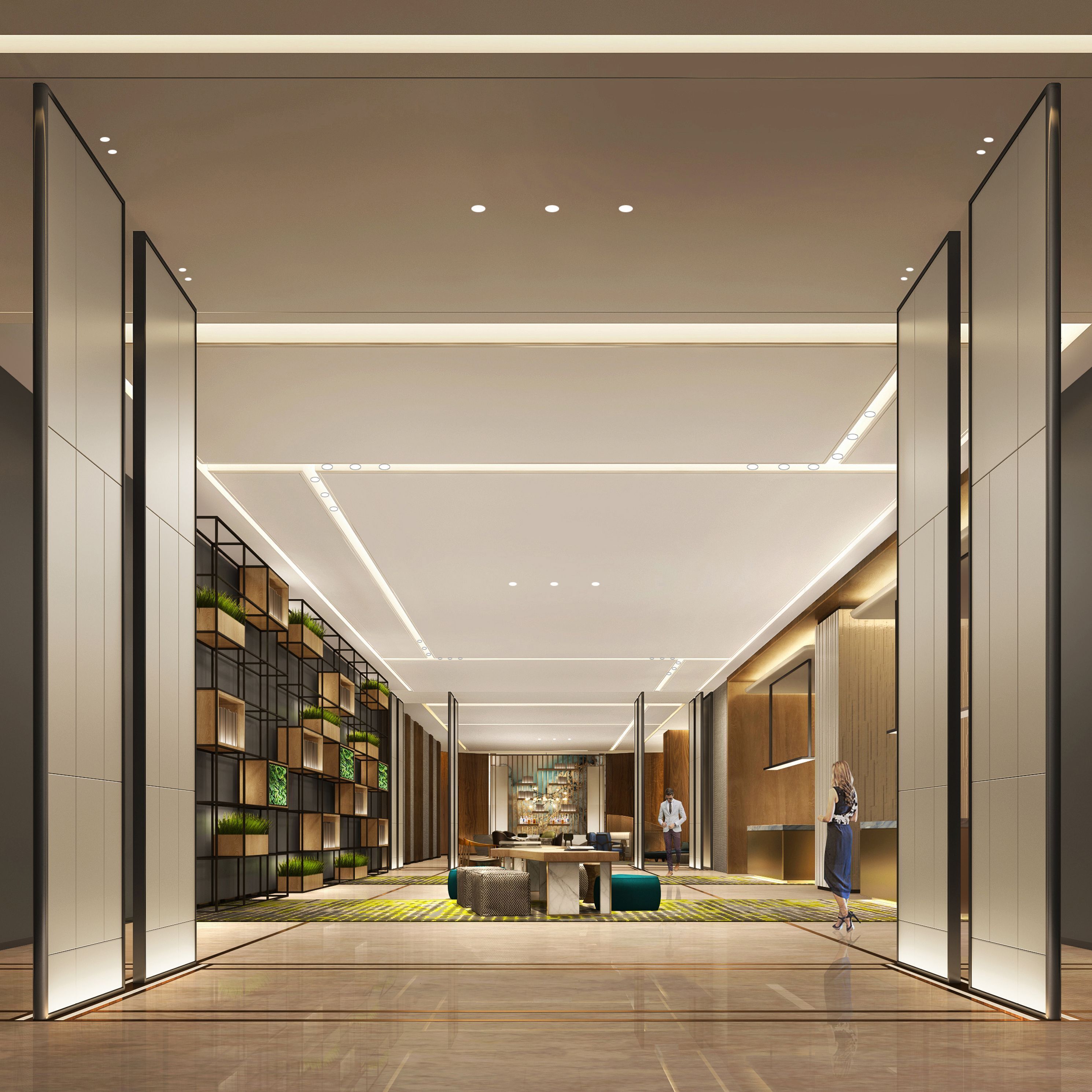 منطقة الاستقبال