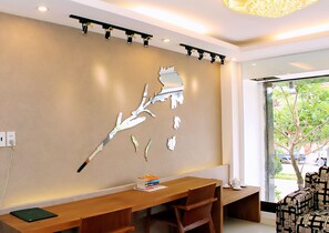 Zona de estar del vestíbulo