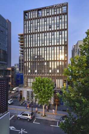 Façade de l’hébergement