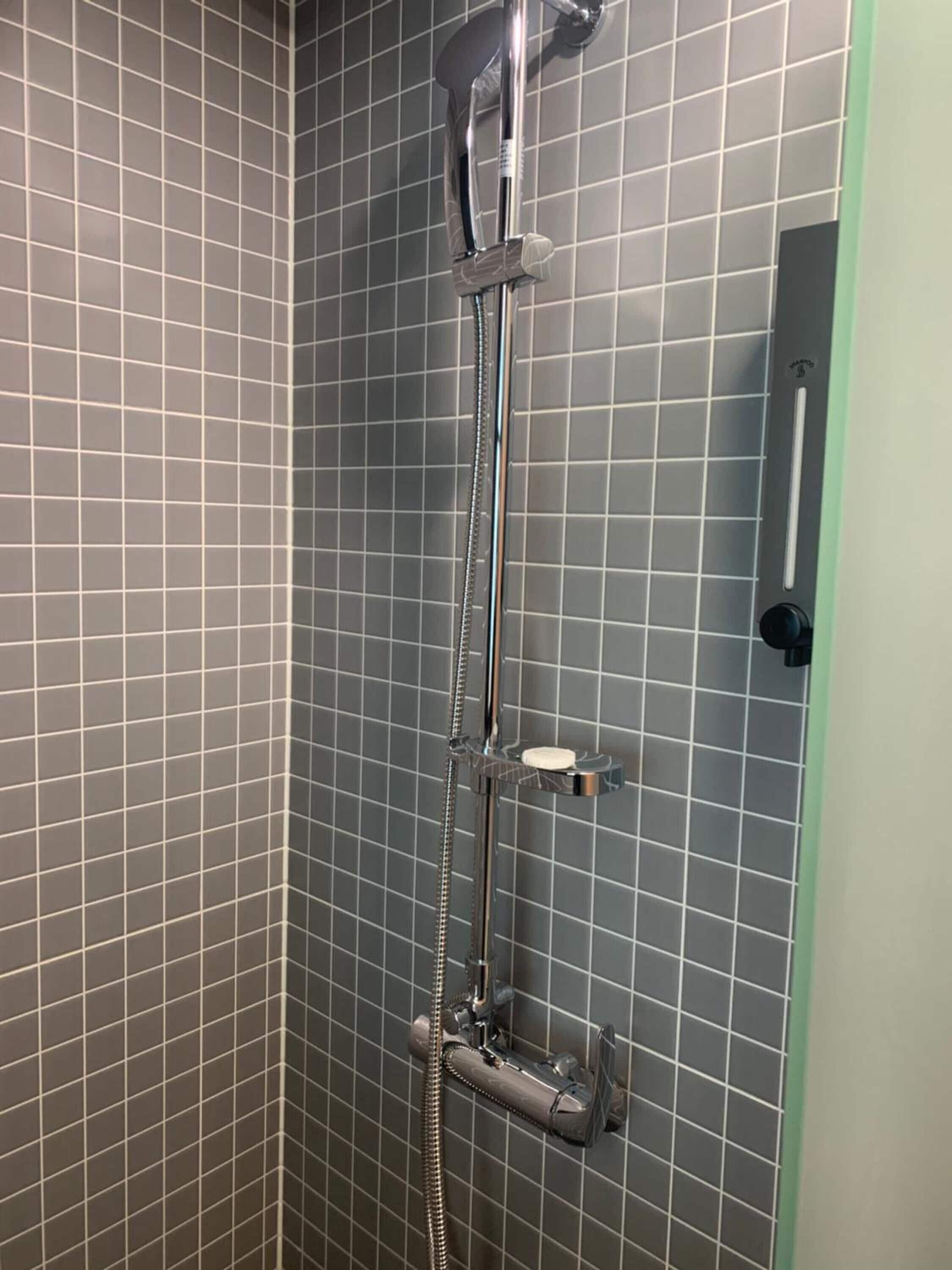 shower, free toiletries, hair dryer, dressing gowns