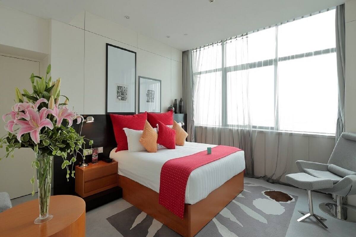 1 habitación, minibar, caja de seguridad en la habitación y escritorio