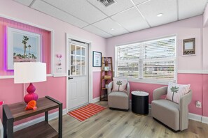 Interior - All New Pink She Shed by the Seashore is just steps from the sand (Redington Shores)