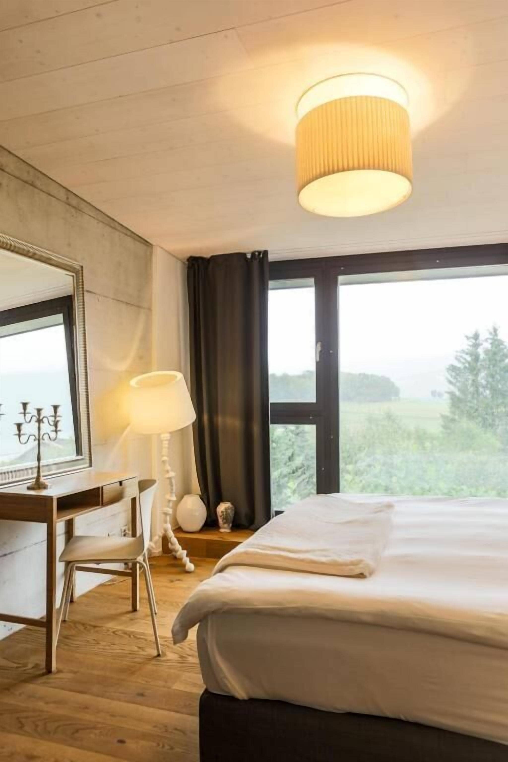 Panoramic-Doppelzimmer, Bergblick | Hochwertige Bettwaren, Daunenbettdecken, Select-Comfort-Betten