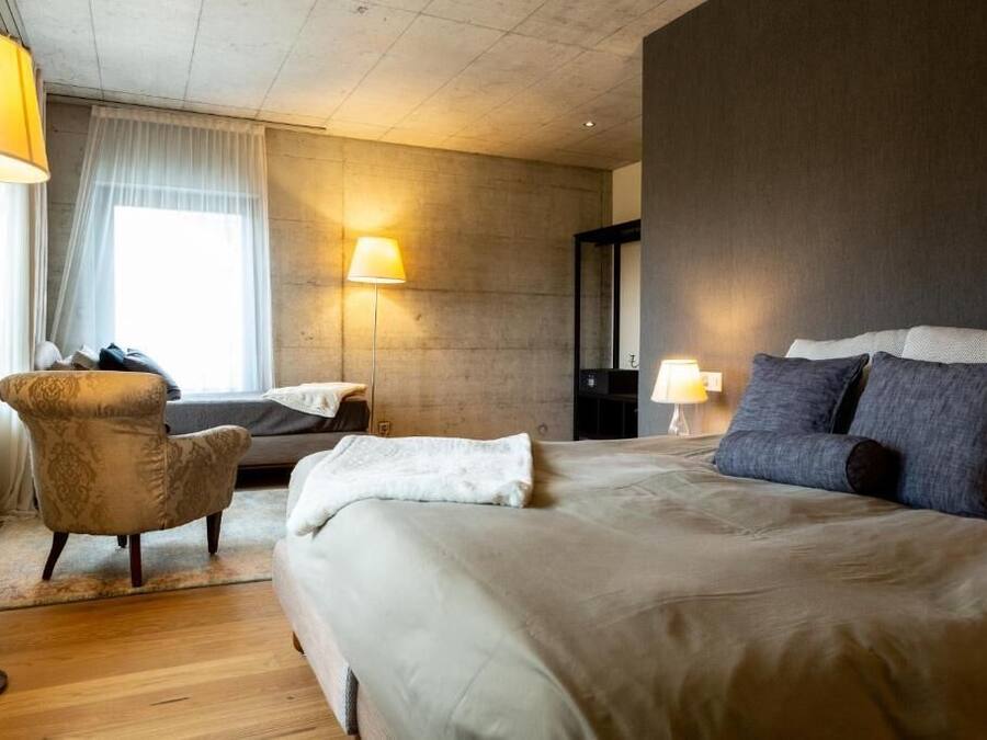 Junior-suite - bjergudsigt | Premium-sengetøj, dundyner, Select Comfort-senge, pengeskab på værelset