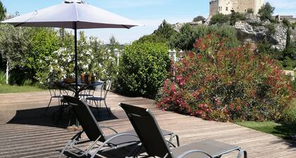 Maison grand jardin piscine vue exceptionnelle et 300m du centre ville