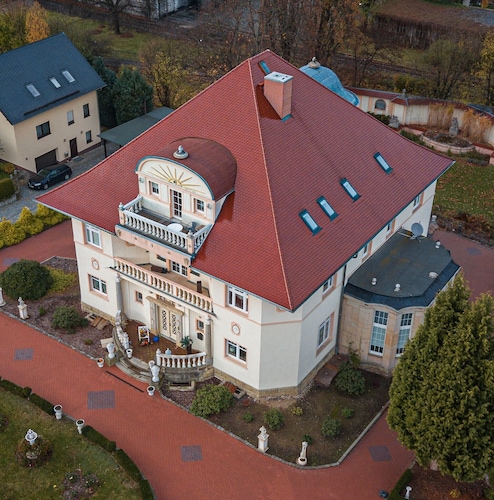 Ferienwohnung „Amanda“ in der Villa Hünlich Wilthen mit herrlichem Südbalkon  