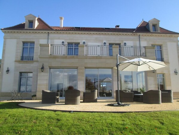 Façade de l’hébergement