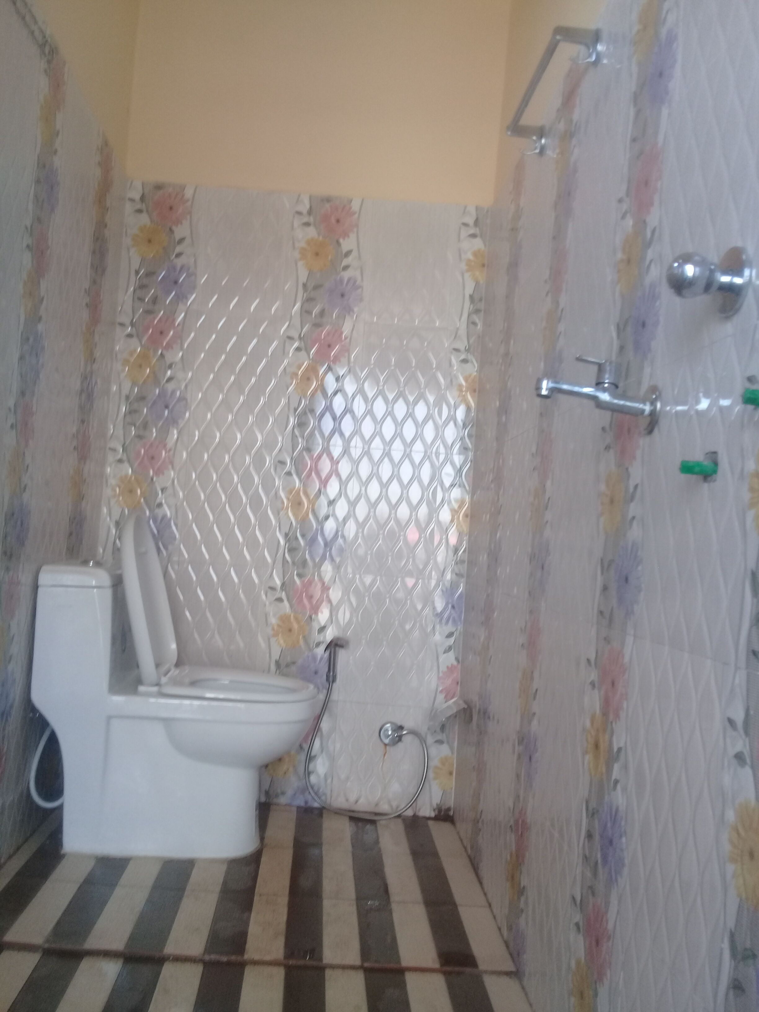 Towels, soap, toilet paper