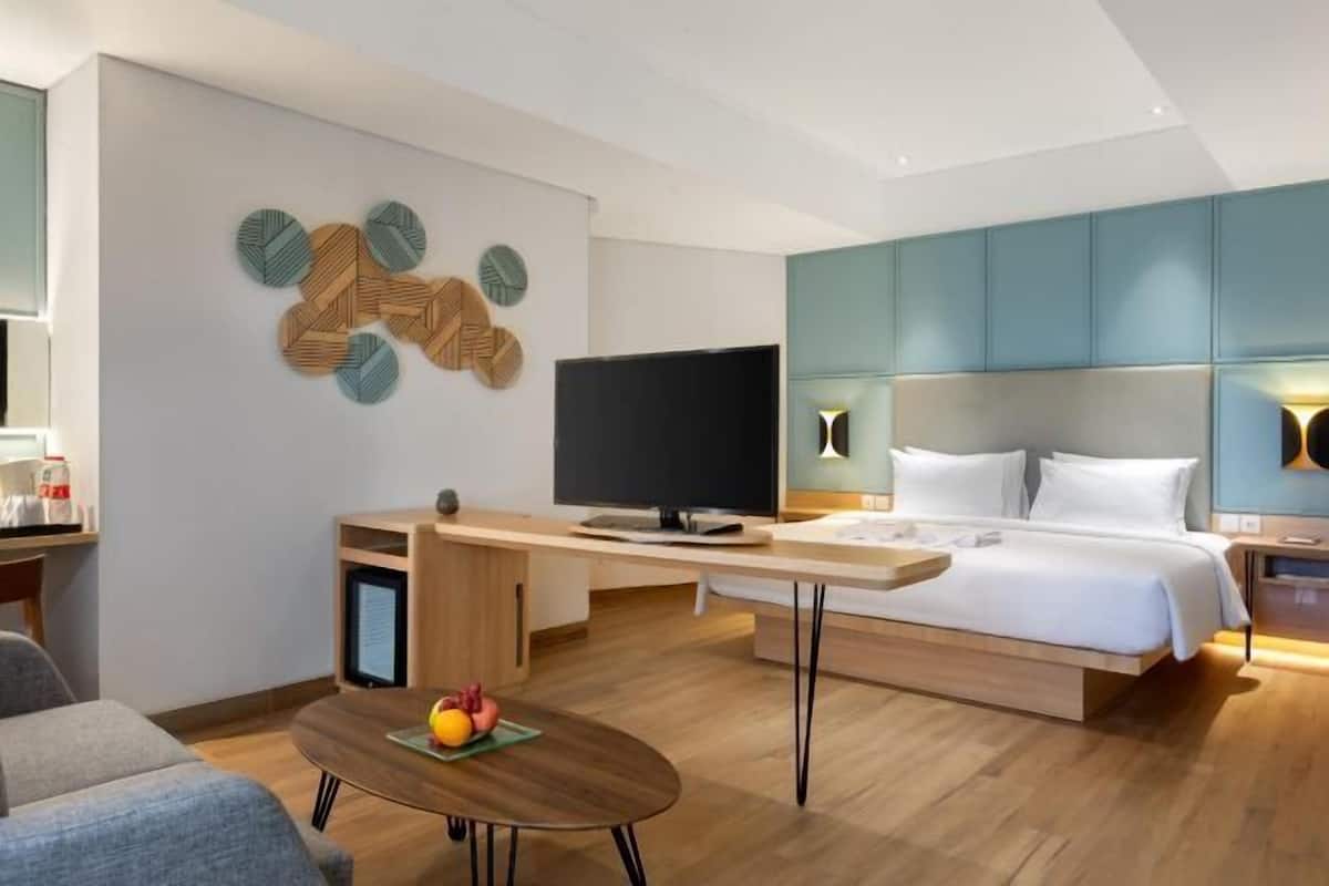 1 slaapkamer, geluiddichte muren, gratis wifi