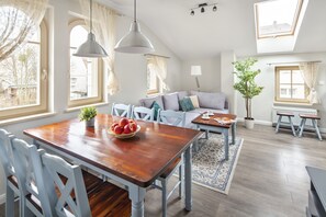 Family Suite (Villa 1E) | Living room - Sanhaus Apartments - Villa Haffnera (Sopot)