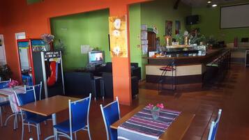 Daily self-service breakfast (EUR 7 per person)