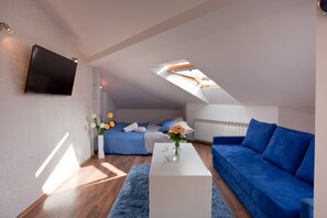 Deluxe appartement | Woonruimte