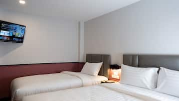 In-room safe, desk, blackout curtains, iron/ironing board