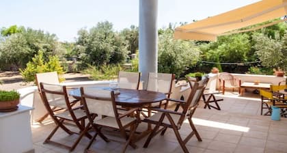 Alia's picturesque villa.