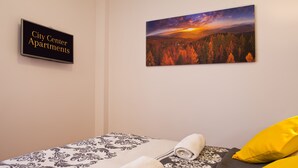 Deluxe Apartment | 1 bedroom, iron/ironing board, free WiFi, bed sheets - Apartament City Center Platinum - Luxury Standard (Krynica-Zdroj)