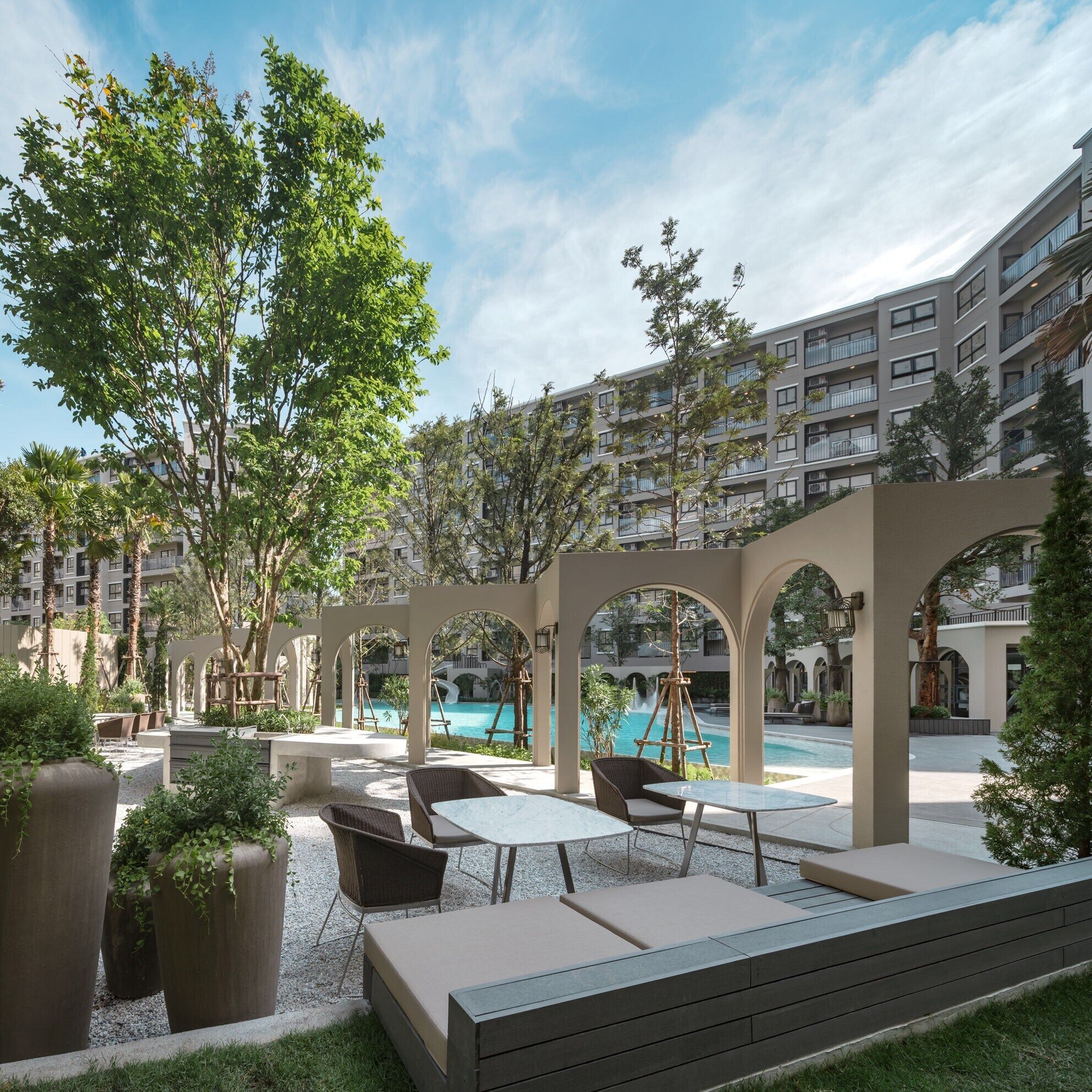 Outdoor pool