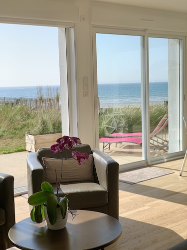 La Perle des Oyats - Panoramablick auf das Meer - Haus auf der DĂŒne