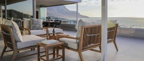 Penthouse Luxe, 3 chambres | Terrasse/Patio