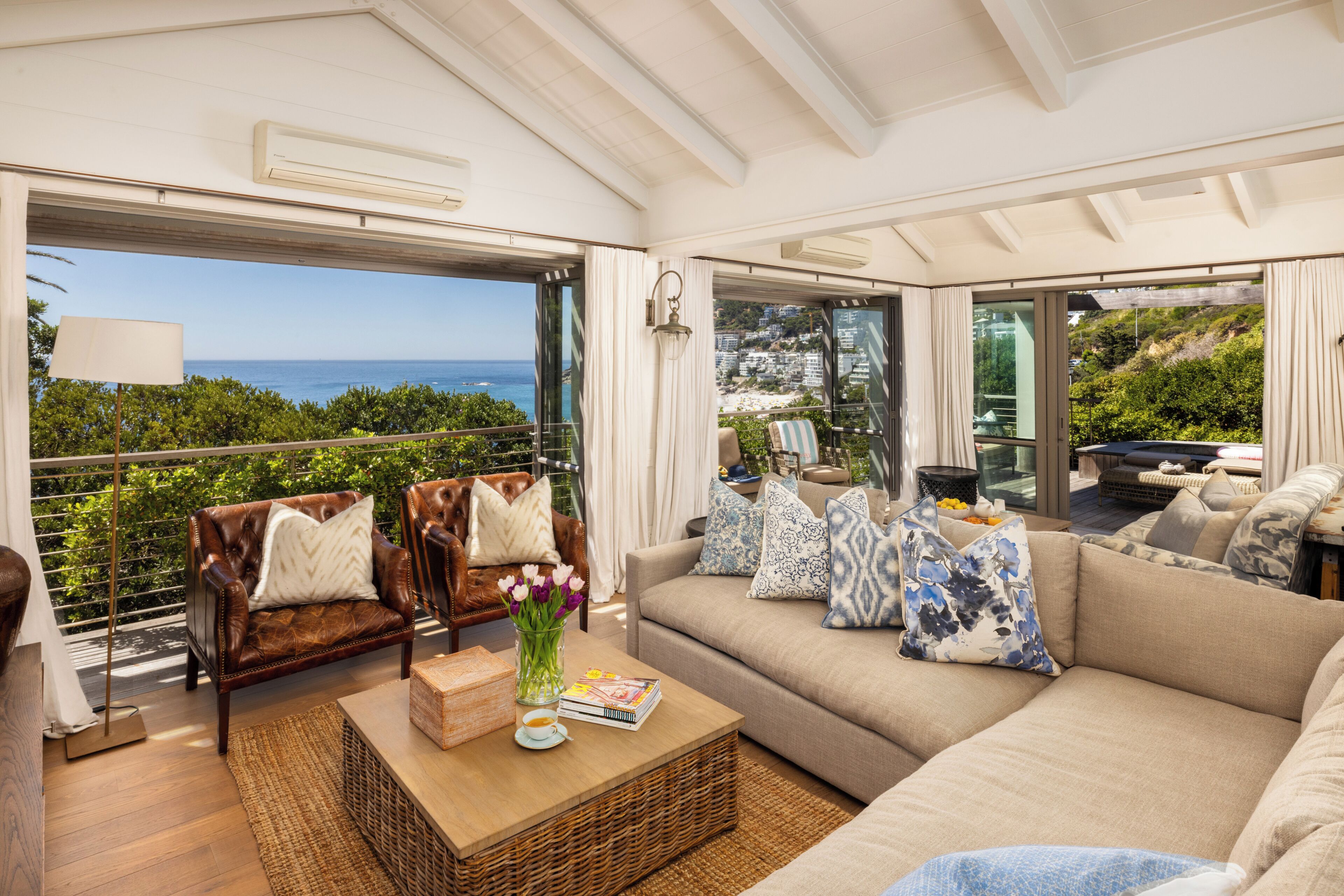 Luxury House, 4 Bedrooms | Living area | 70-inch Smart TV with digital channels, TV