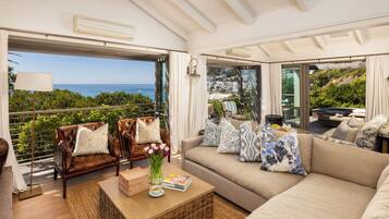 Luxury House, 4 Bedrooms | Living area | 70-inch Smart TV with digital channels, TV