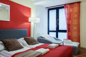 商务公寓 | 1 多间卧室、隔音、熨斗/熨衣板、免费 WiFi