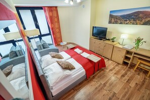 商务公寓 | 1 多间卧室、隔音、熨斗/熨衣板、免费 WiFi