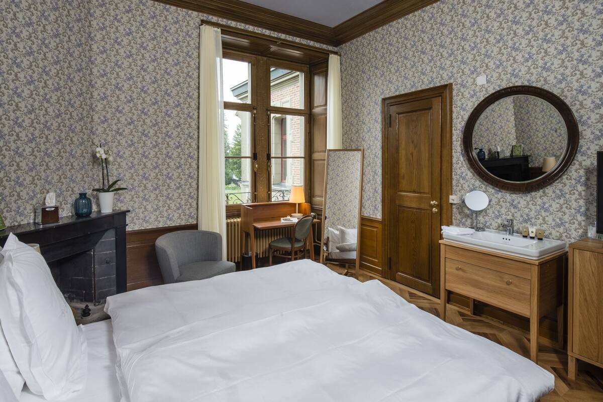 Habitación básica doble | Sábanas de algodón egipcio y ropa de cama de alta calidad