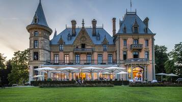 Front of property - evening/night