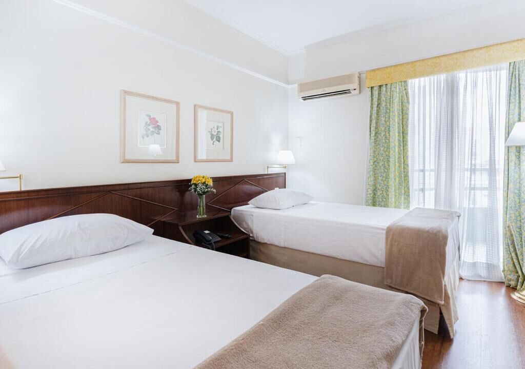 Suite estándar (Twin) | Caja fuerte, escritorio, espacio para trabajar con un portátil