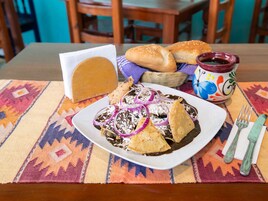 Café da manhã, almoço e jantar