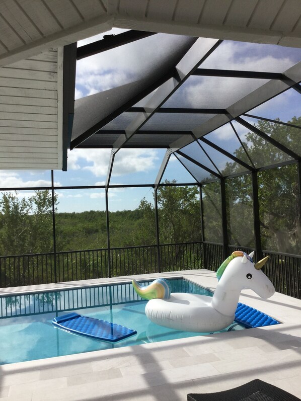 Außenpool, beheizter Pool