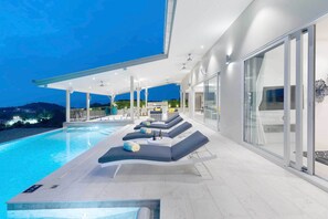 Superior Villa, 4 Bedrooms, Private Pool, Ocean Sunset View | Terrace/patio - Samui Sunsets Luxury Villas (Koh Samui)