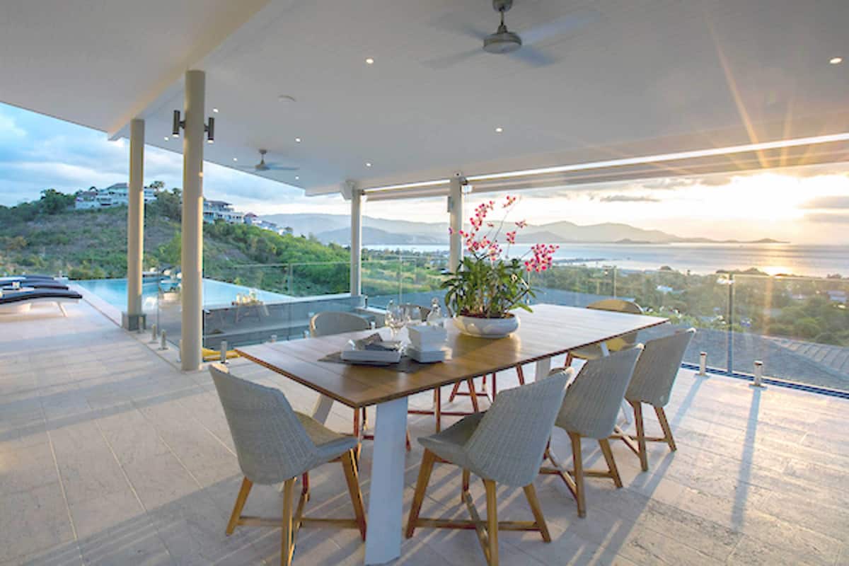 Superior Villa, 4 Bedrooms, Private Pool, Ocean Sunset View | Terrace/patio