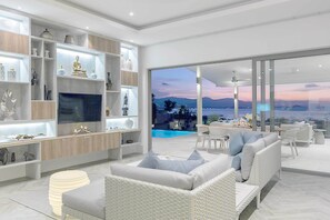 Superior Villa, 5 Bedrooms, Private Pool, Ocean Sunset View | View from room - Samui Sunsets Luxury Villas (Koh Samui)