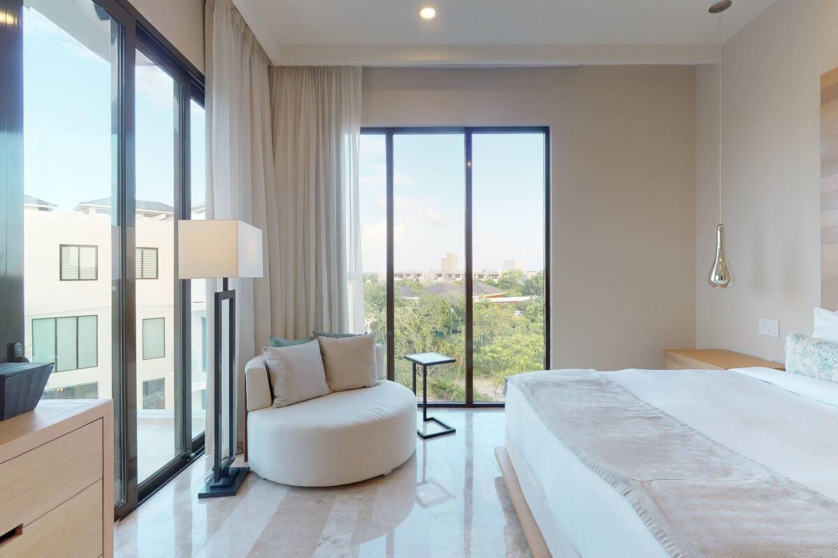วิลล่า, 3 ห้องนอน (Penthouse) | เครื่องนอนระดับพรีเมียม, มินิบาร์ฟรีบางอย่าง, ตู้นิรภัยในห้องพัก