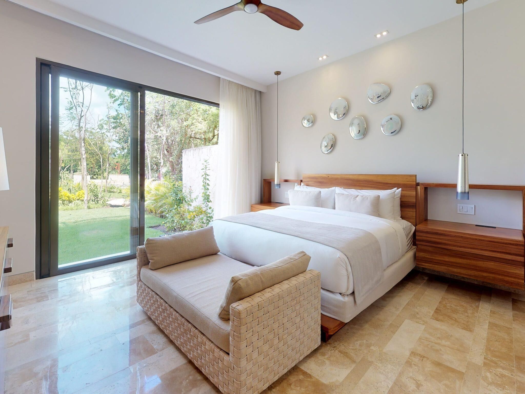 Villa, 3 habitaciones (Garden) | Ropa de cama de alta calidad y artículos del minibar gratis 