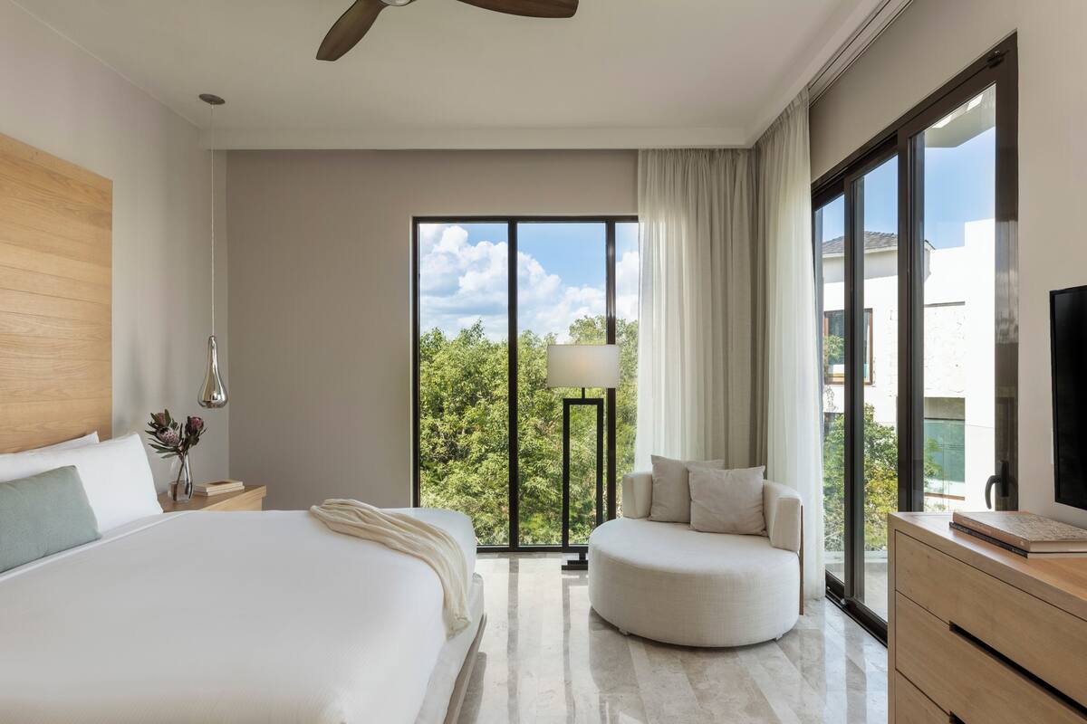 วิลล่า, 3 ห้องนอน (Middle floor) | เครื่องนอนระดับพรีเมียม, มินิบาร์ฟรีบางอย่าง, ตู้นิรภัยในห้องพัก